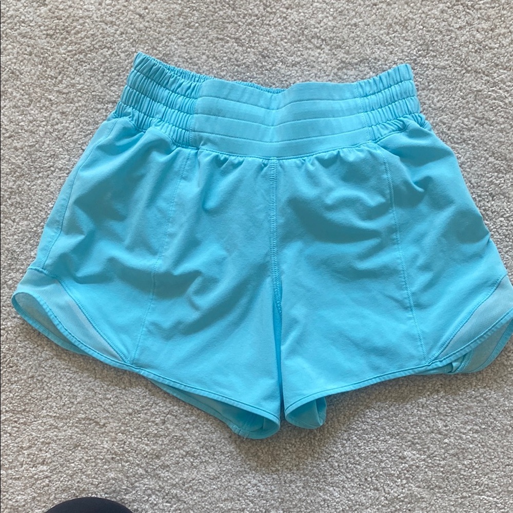 Women's Blue Athletic Shorts